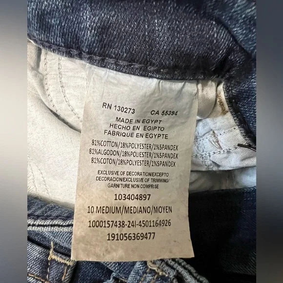 Lee WOMEN'S INSTANTLY SLIMS RELAXED FIT STRAIGHT LEG JEAN size 10 - Picture 5 of 7